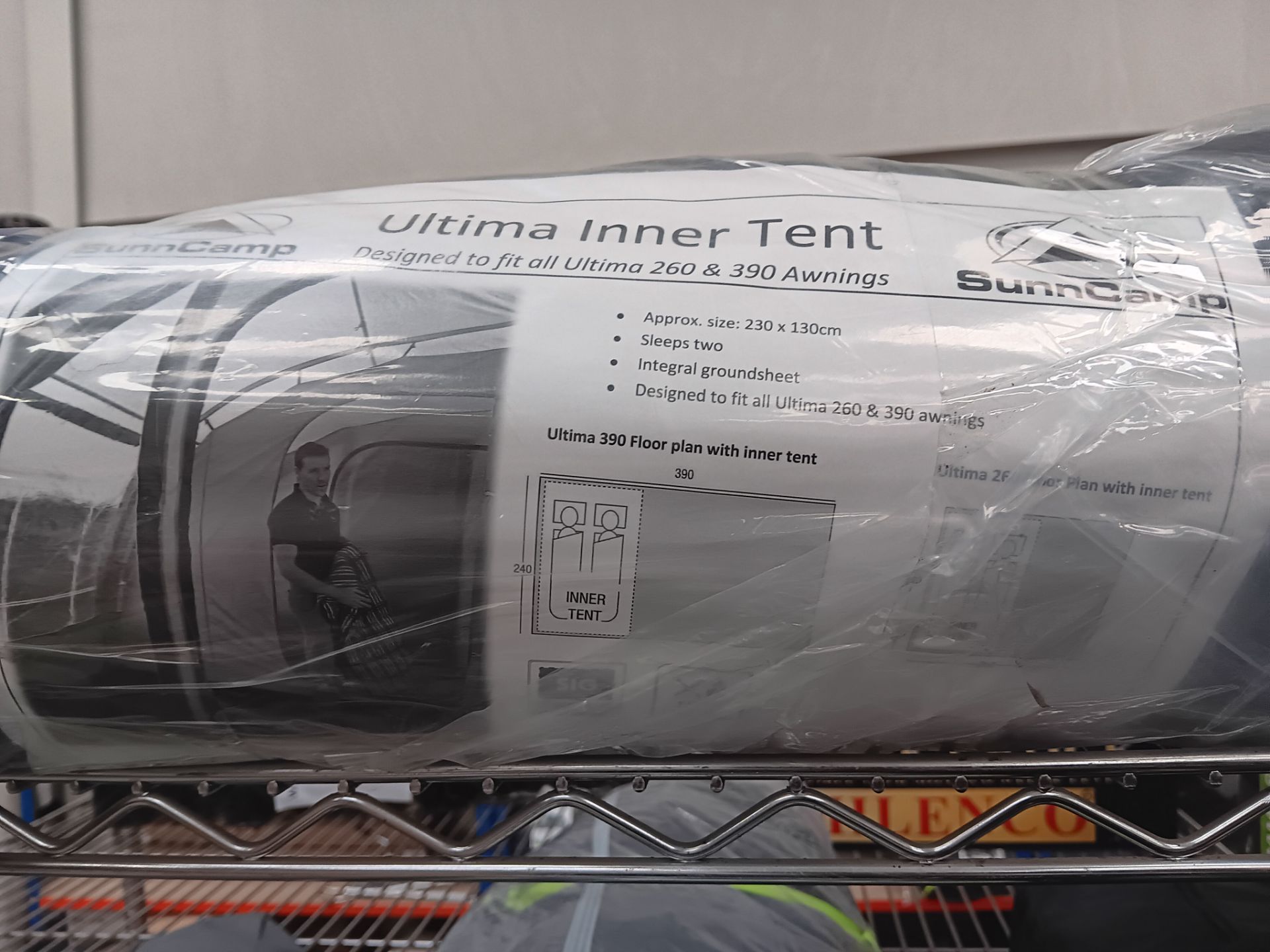 2 x Sunncamp Ultima Innter Tent (Please note, Viewing Strongly Recommended - Eddisons have not - Image 2 of 2