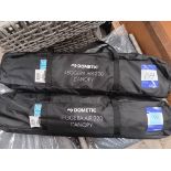 2 x Dometic Leggera Air 220 Canopy (Please note, Viewing Strongly Recommended - Eddisons have not