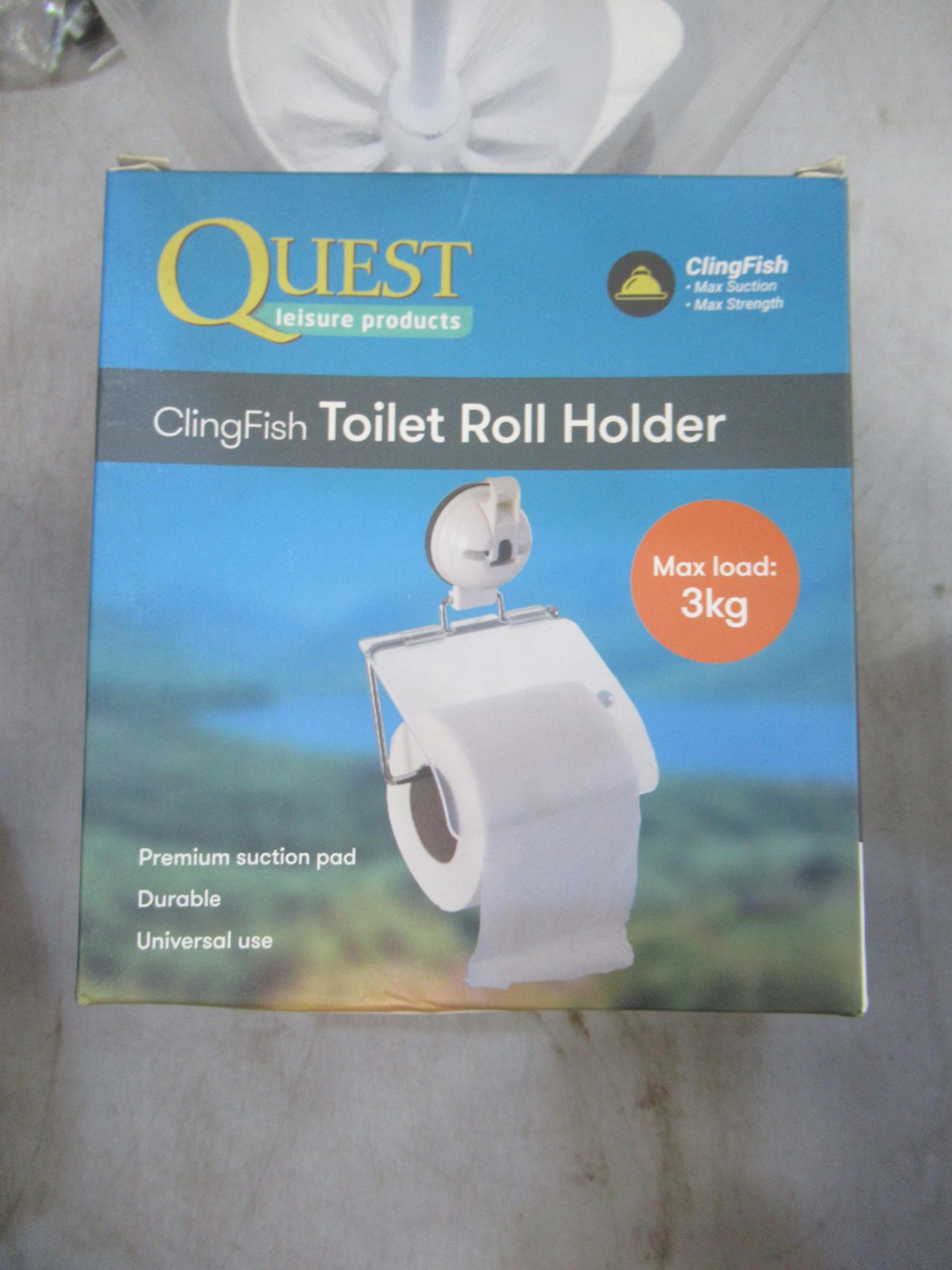 Fiamma Toilet Brush, and 2 x Quest Toilet Roll Holder - Image 2 of 3