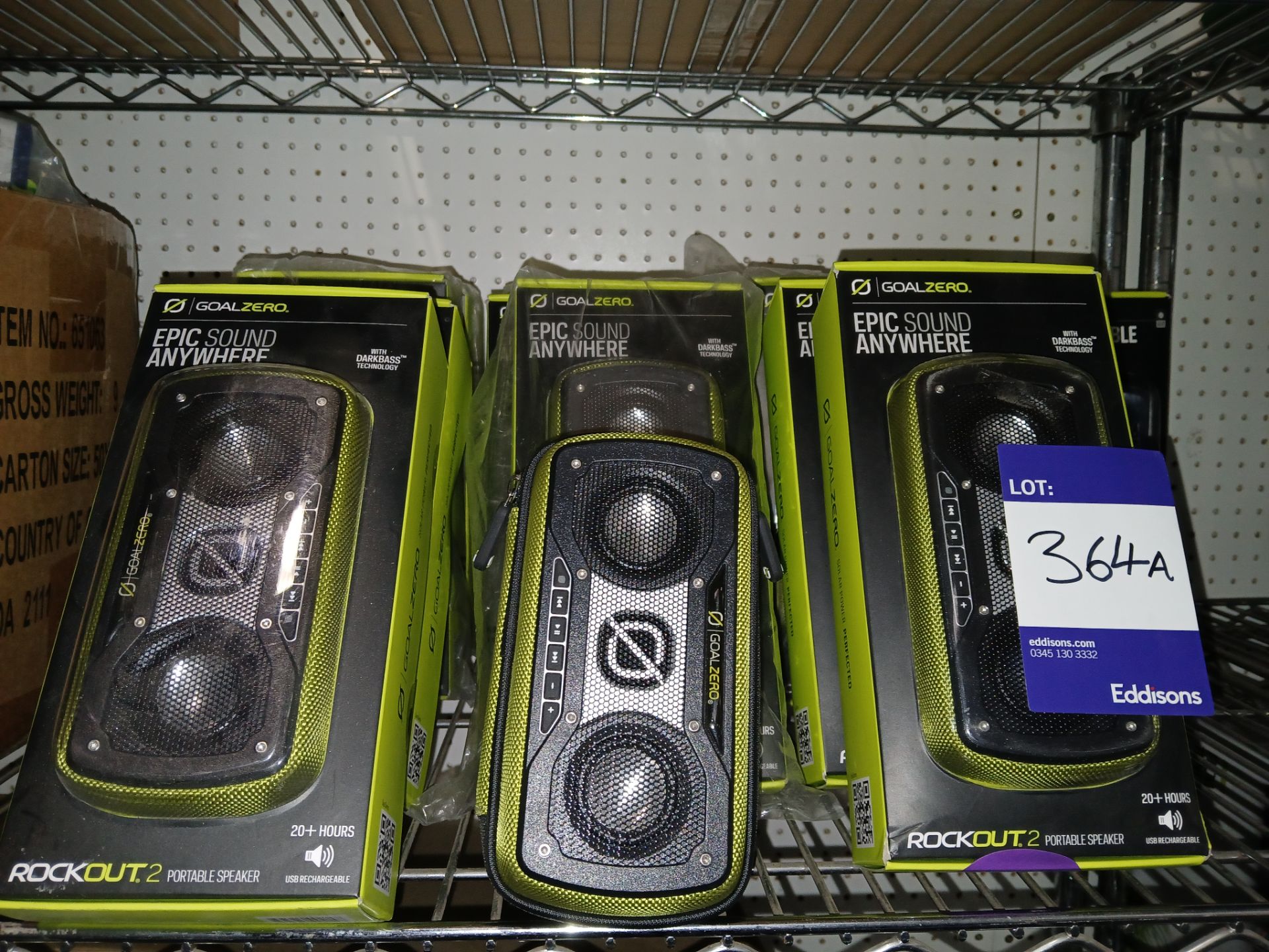 15 x Goal Zero Rockout 2 Portable Speakers, and 2 x Rechargeable Speakers (Please note, Viewing - Image 2 of 3