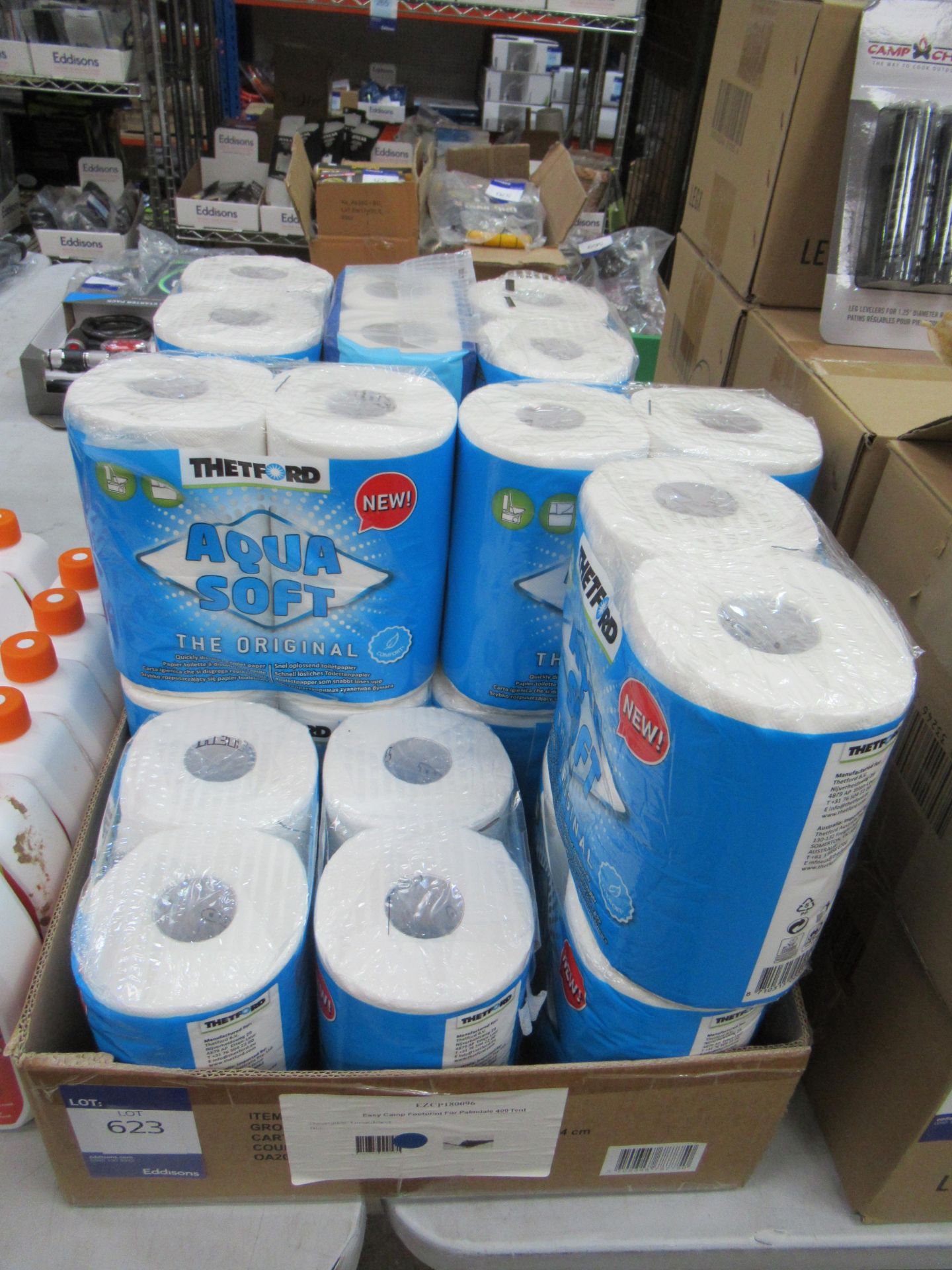 14 x 4 Packs of Dissolving Toilet Tissue (Please note, Viewing Strongly Recommended - Eddisons