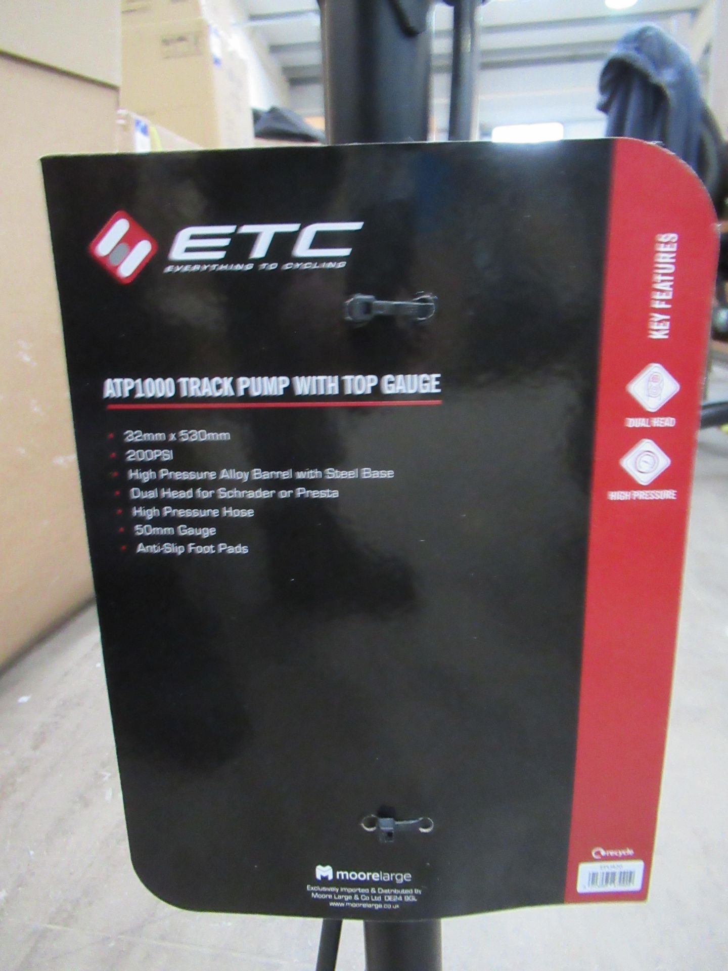 6 x ETC ATP1000 Track Pump (Please note, Viewing Strongly Recommended - Eddisons have not - Image 4 of 4