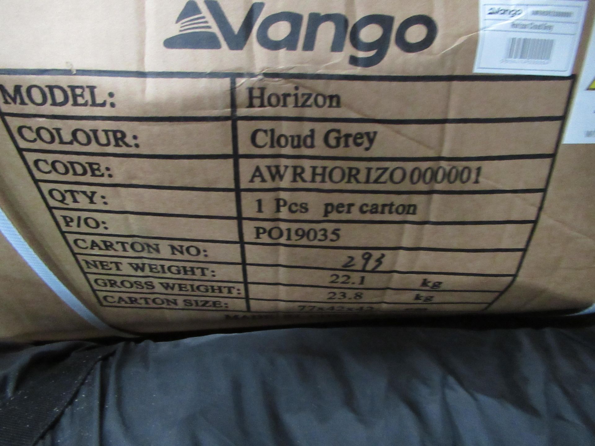 Vango Horizon Awning (Please note, Viewing Strongly Recommended - Eddisons have not inspected any - Image 2 of 3