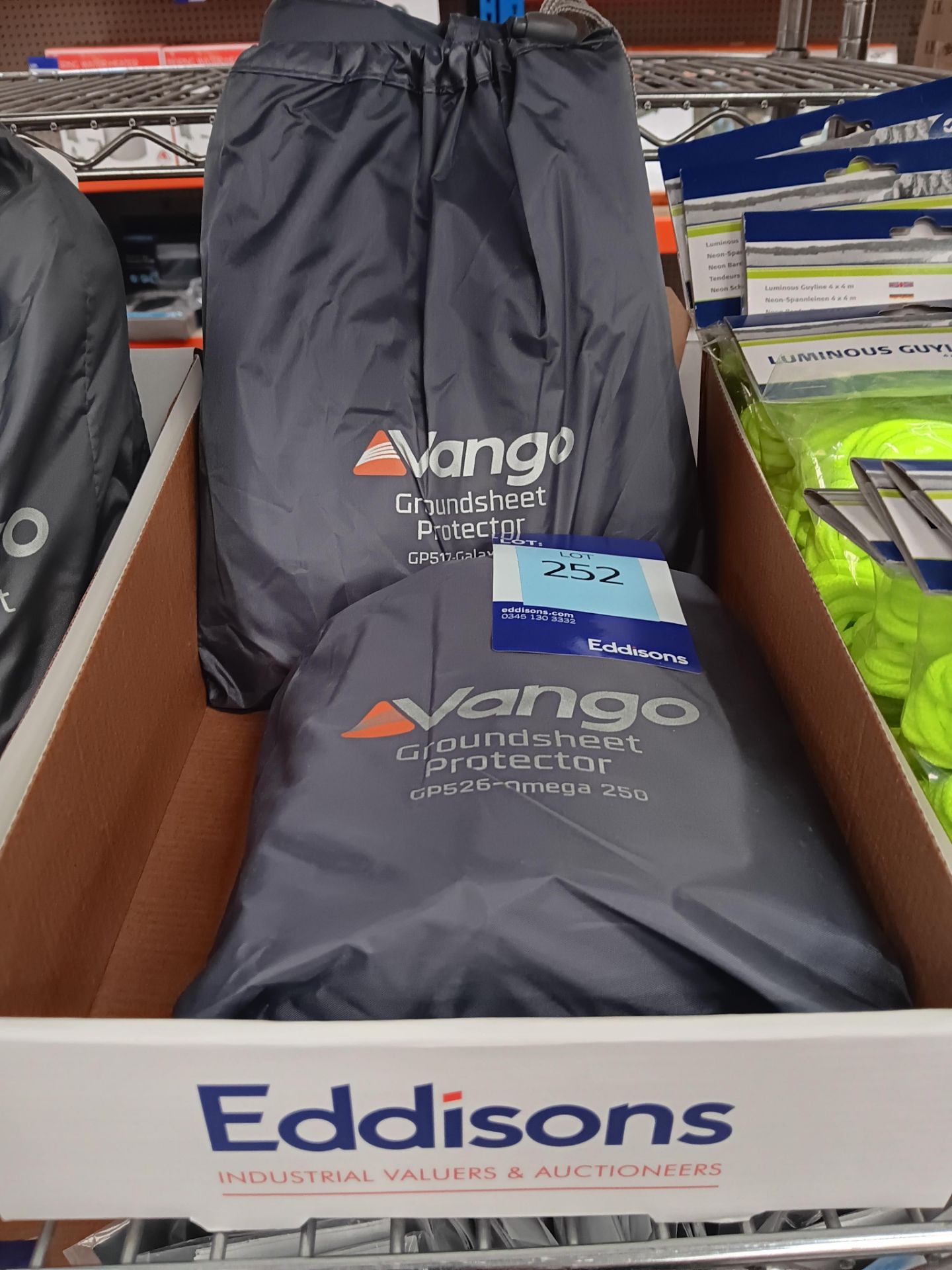 2 x Assorted Vango Groundsheet Protectors (Please note, Viewing Strongly Recommended - Eddisons have - Bild 2 aus 3