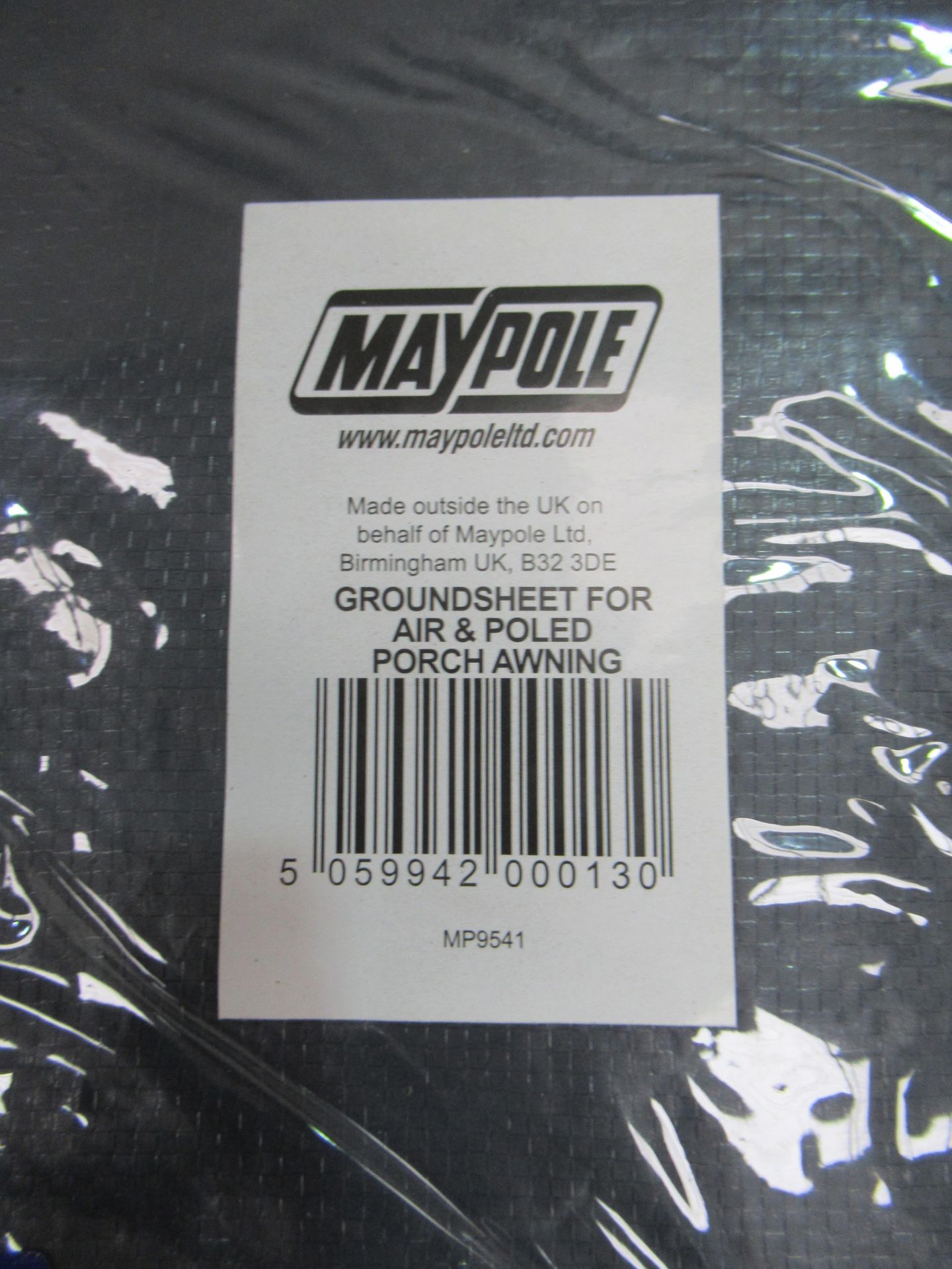 10 x Maypole Groundsheets (Please note, Viewing Strongly Recommended - Eddisons have not inspected - Bild 2 aus 2