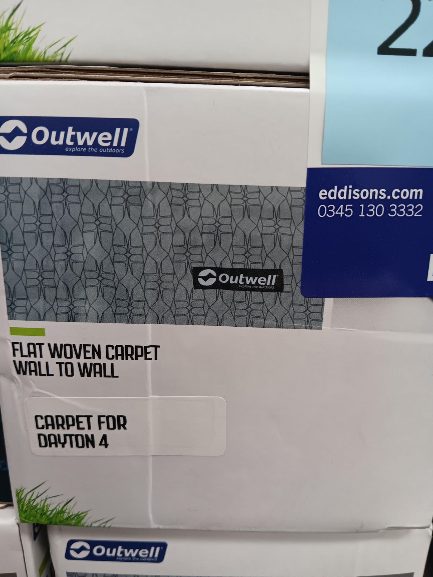 5 x Assorted Outwell Flat Woven Carpets (Please note, Viewing Strongly Recommended - Eddisons have - Image 4 of 6