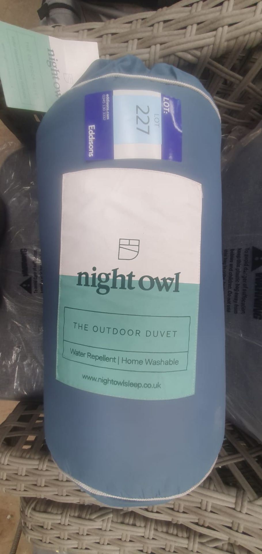 Night Owl The Outdoor Duvet (Please note, Viewing Strongly Recommended - Eddisons have not inspected