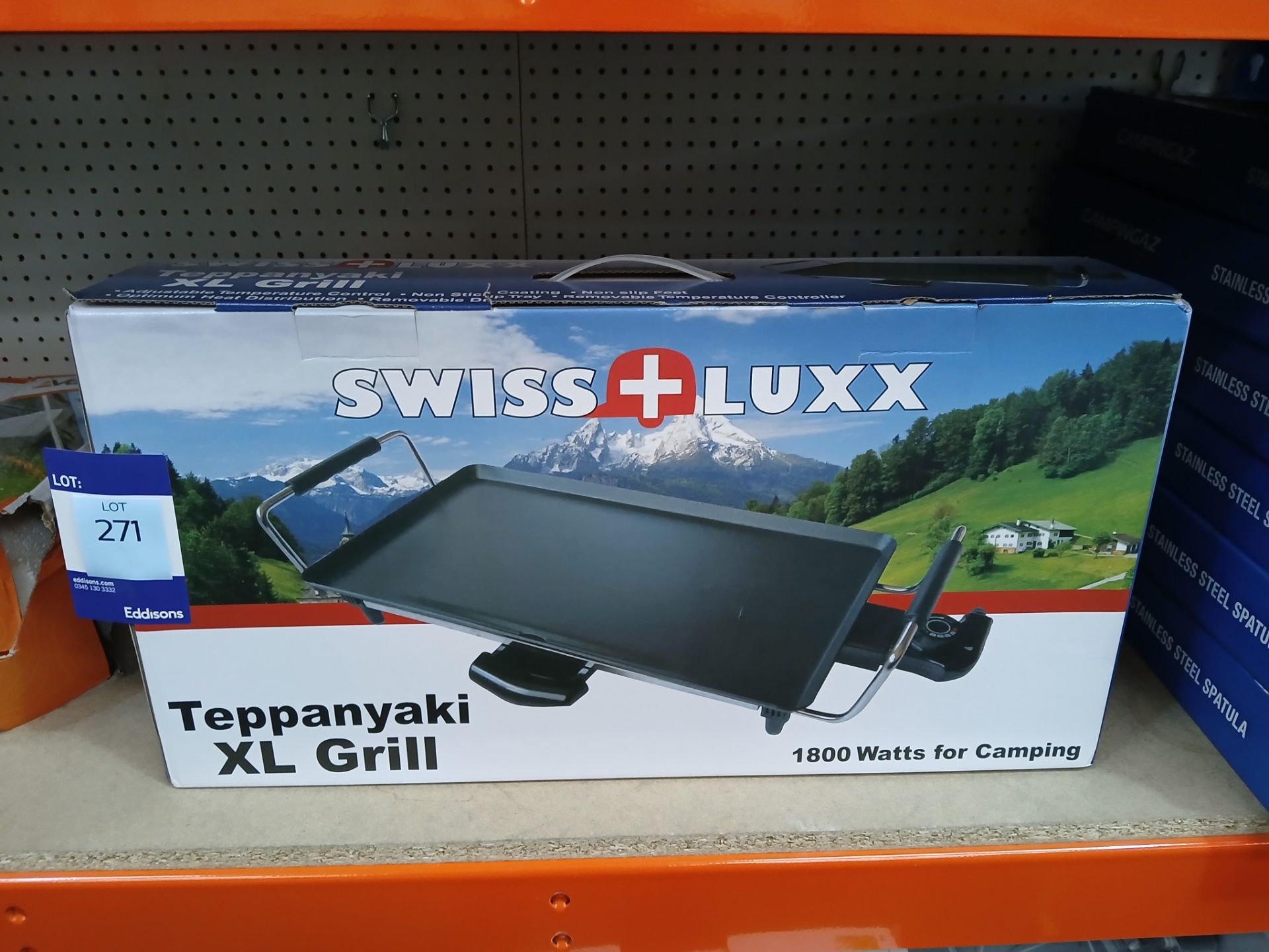 Swiss Lux Teppanyaki XL Grill (Please note, Viewing Strongly Recommended - Eddisons have not