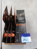 10 x Assorted Gerber Multi-Tools, and 3 x Gerber Fire Starters (Please note, Viewing Strongly