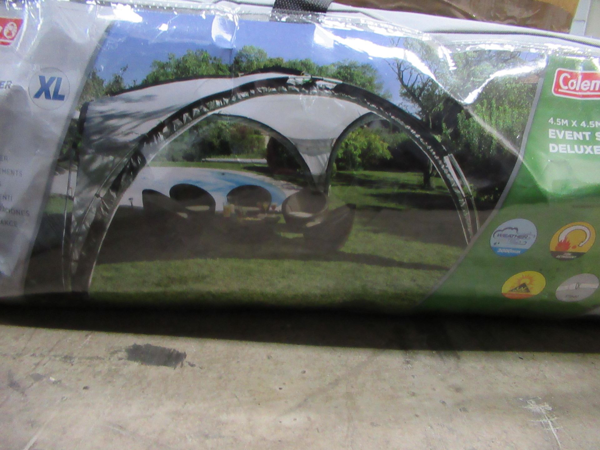 Coleman 4.5m x 4.5m Event Shelter, XL (Please note, Viewing Strongly Recommended - Eddisons have not - Image 2 of 4