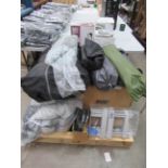 Miscellaneous lot to pallet, comprising assorted camping equipment, as lotted (Please note,