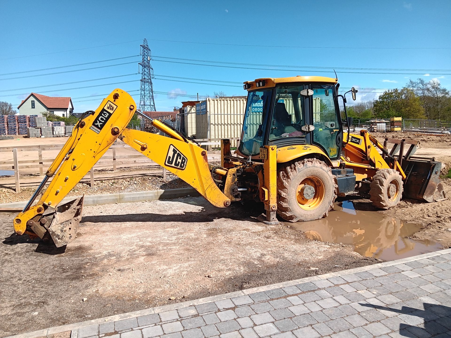 JCB Sitemaster 3CX Backhoe Loader - VIN ID Number JCB3CXSMC71332653 - 2007 - Image 8 of 12