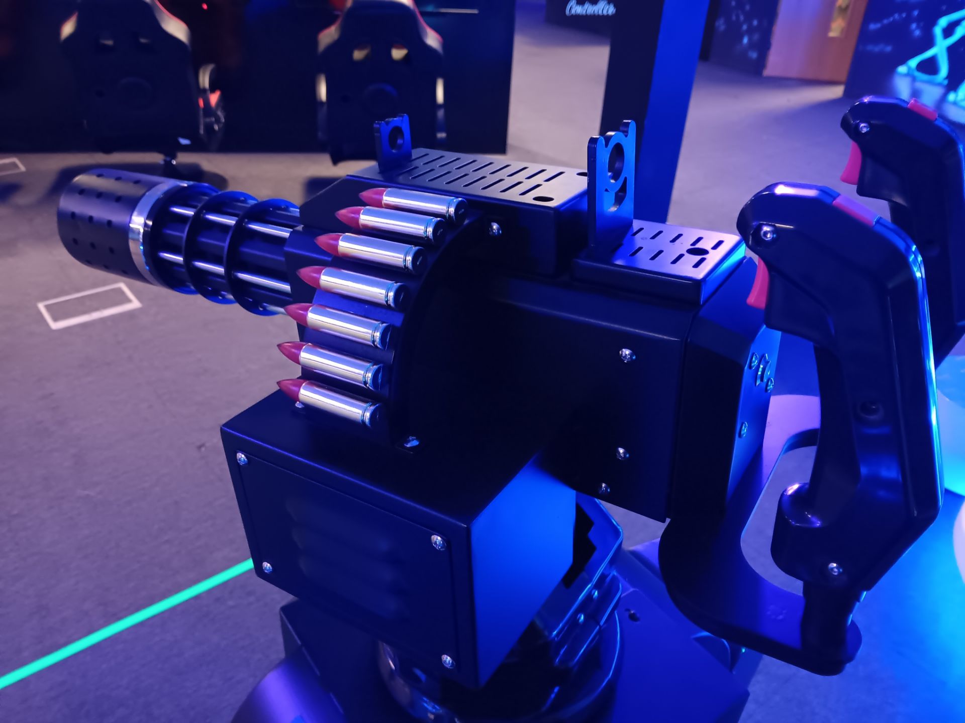 Movie Power VR Gatling Gun Shooting Simulator – Cost New £9,000 - Buyer to Disconnect & remove - Image 5 of 6