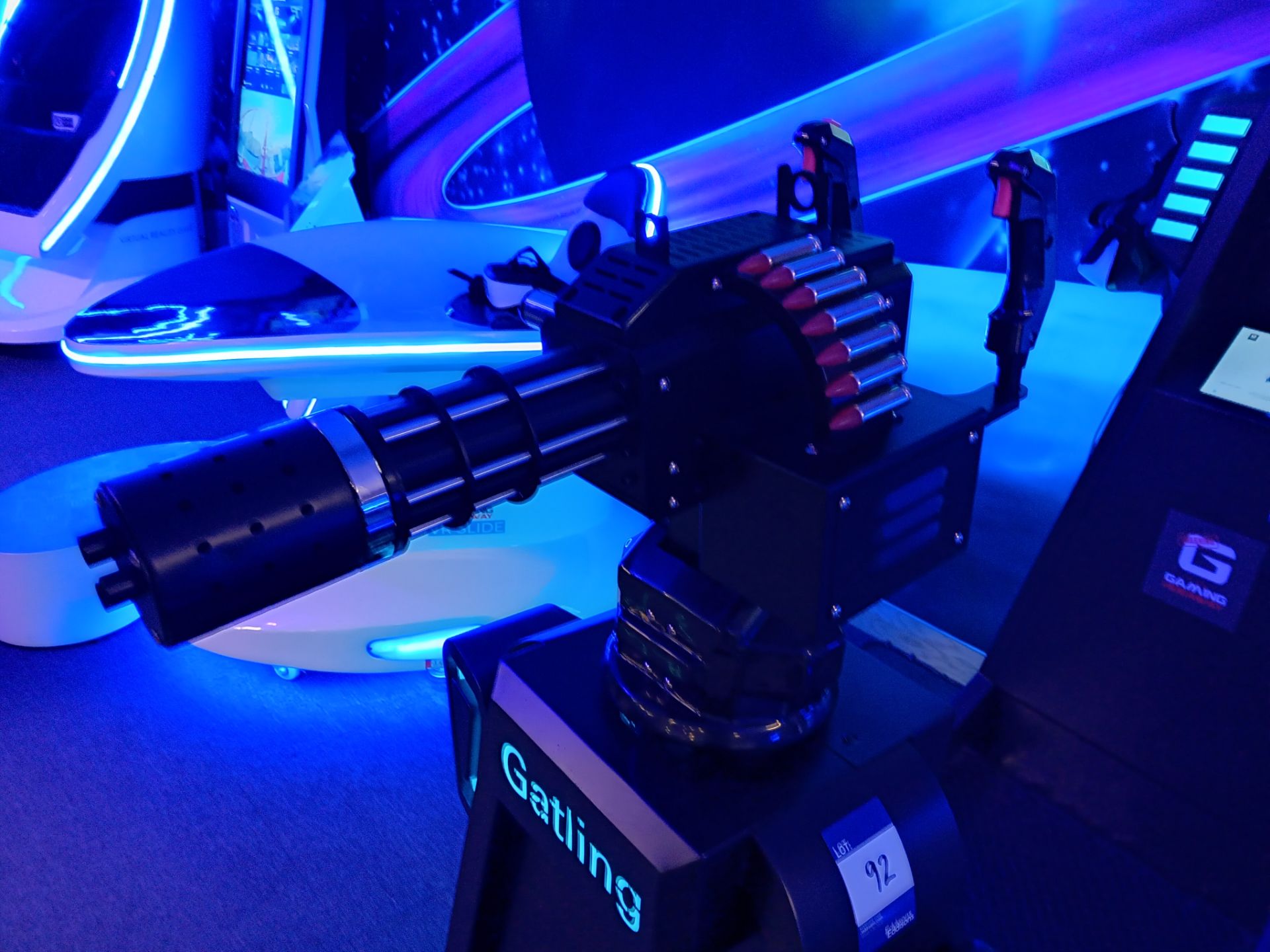 Movie Power VR Gatling Gun Shooting Simulator – Cost New £9,000 - Buyer to Disconnect & remove - Image 3 of 6