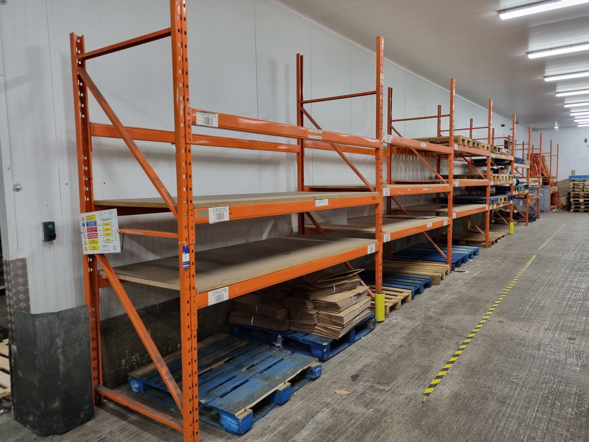 8 x Bays of Redirack 5D170 Pallet Racking