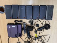 6x Samsung and 1x Motorola Mobile Phones, J&D Phone Cases, 2x Dashcams & 2x USB Charger Bars