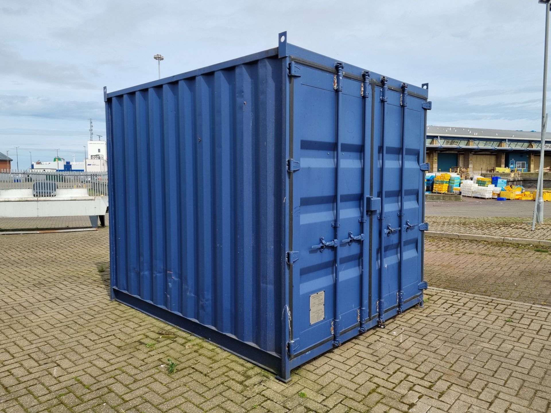 Steel 10' Shipping Container - Bild 3 aus 4