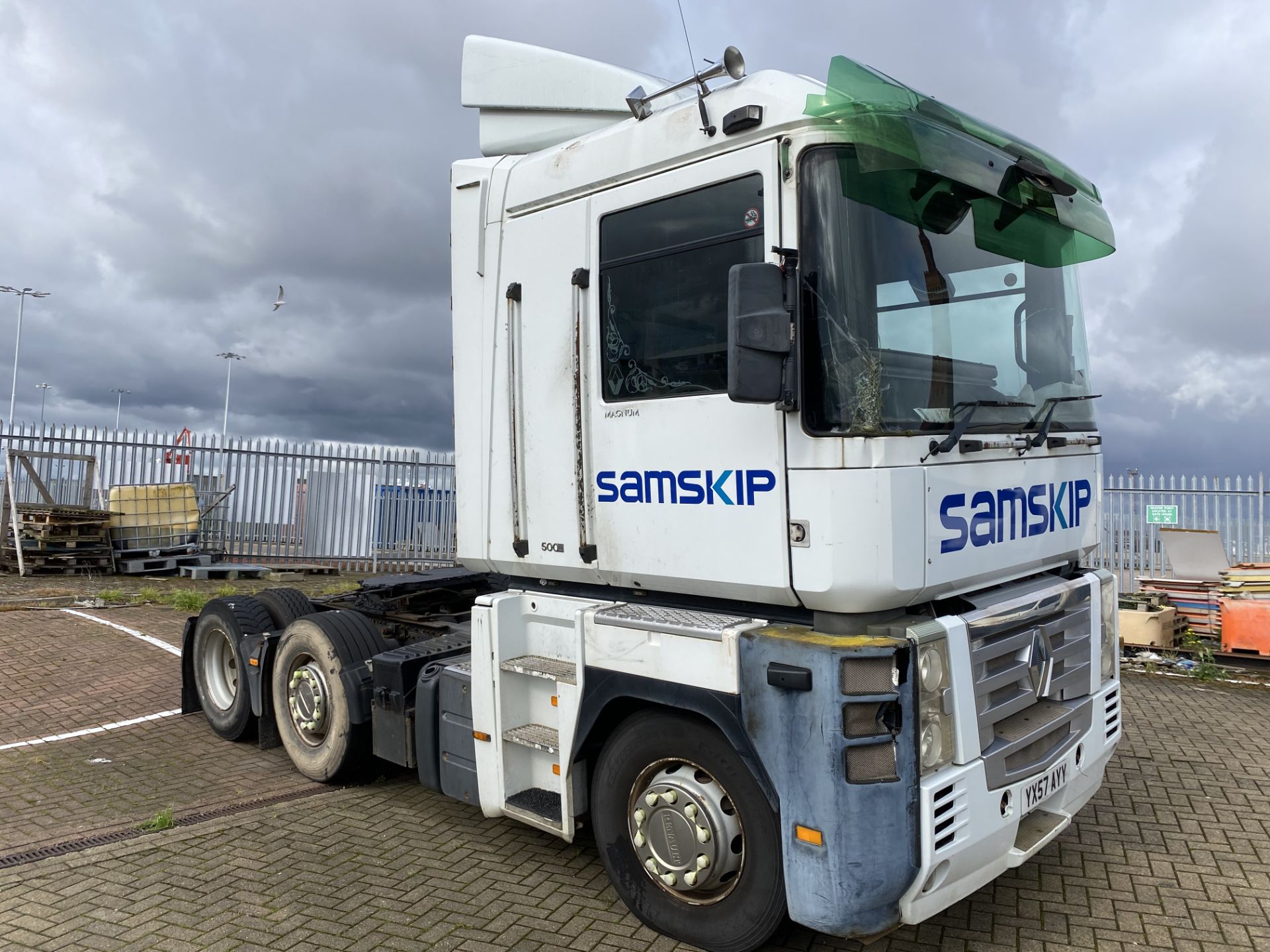 2007 Renault AE Magnum 500 Triaxle Yard Shunter. - Image 4 of 8