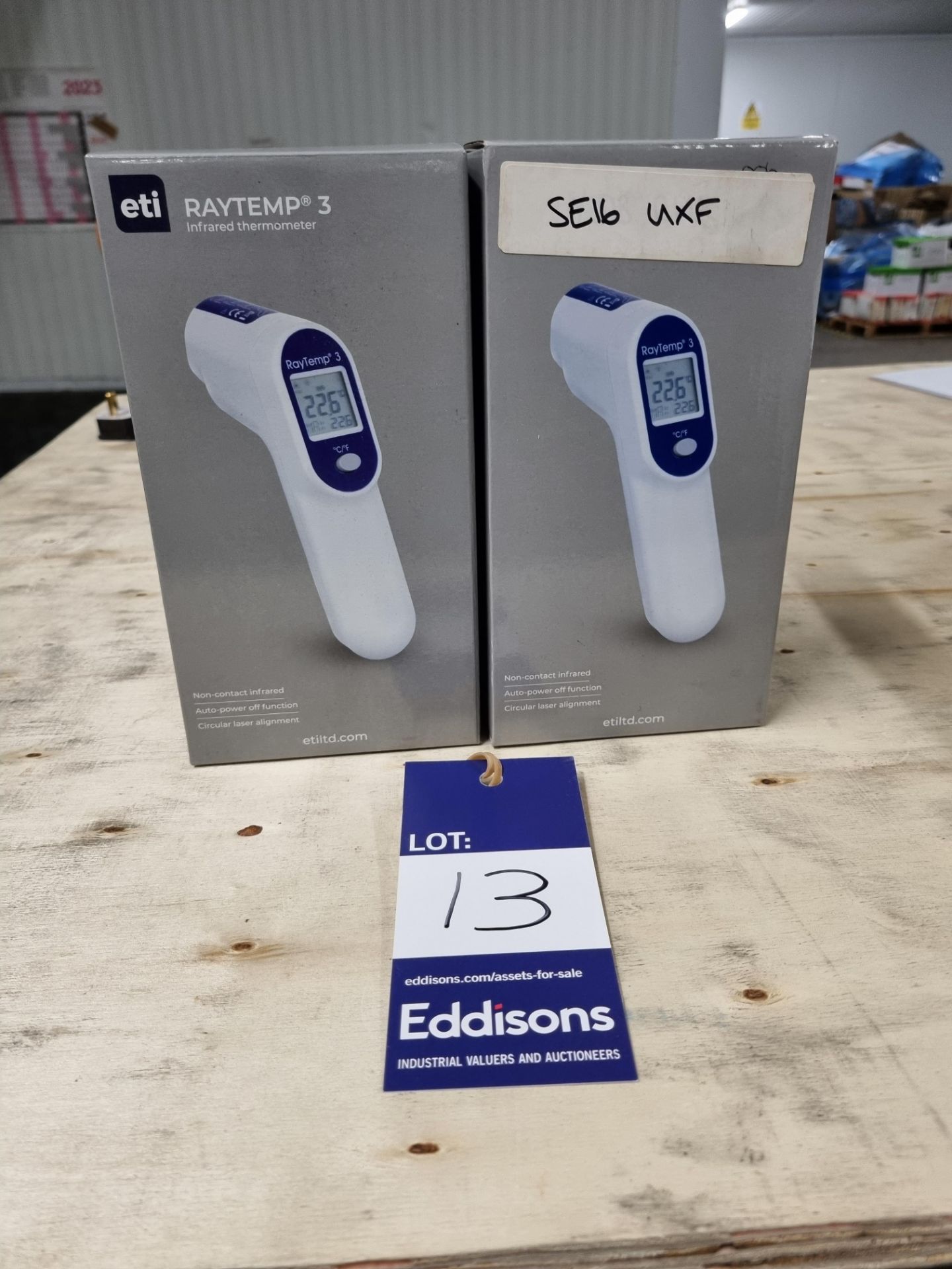 2x ETI RayTemp 3 Infrared Thermometers (Boxed)