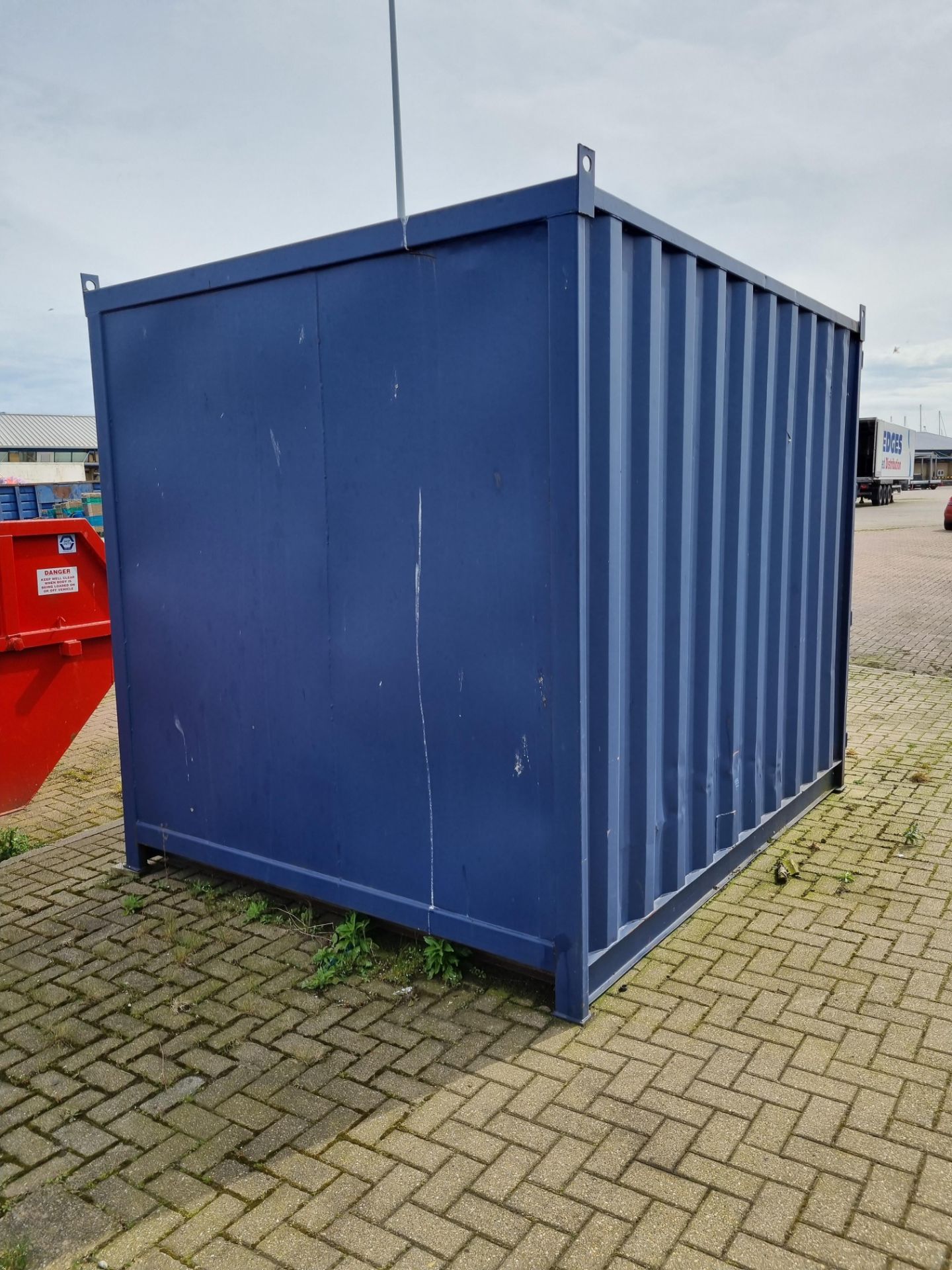 Steel 10' Shipping Container - Bild 4 aus 4