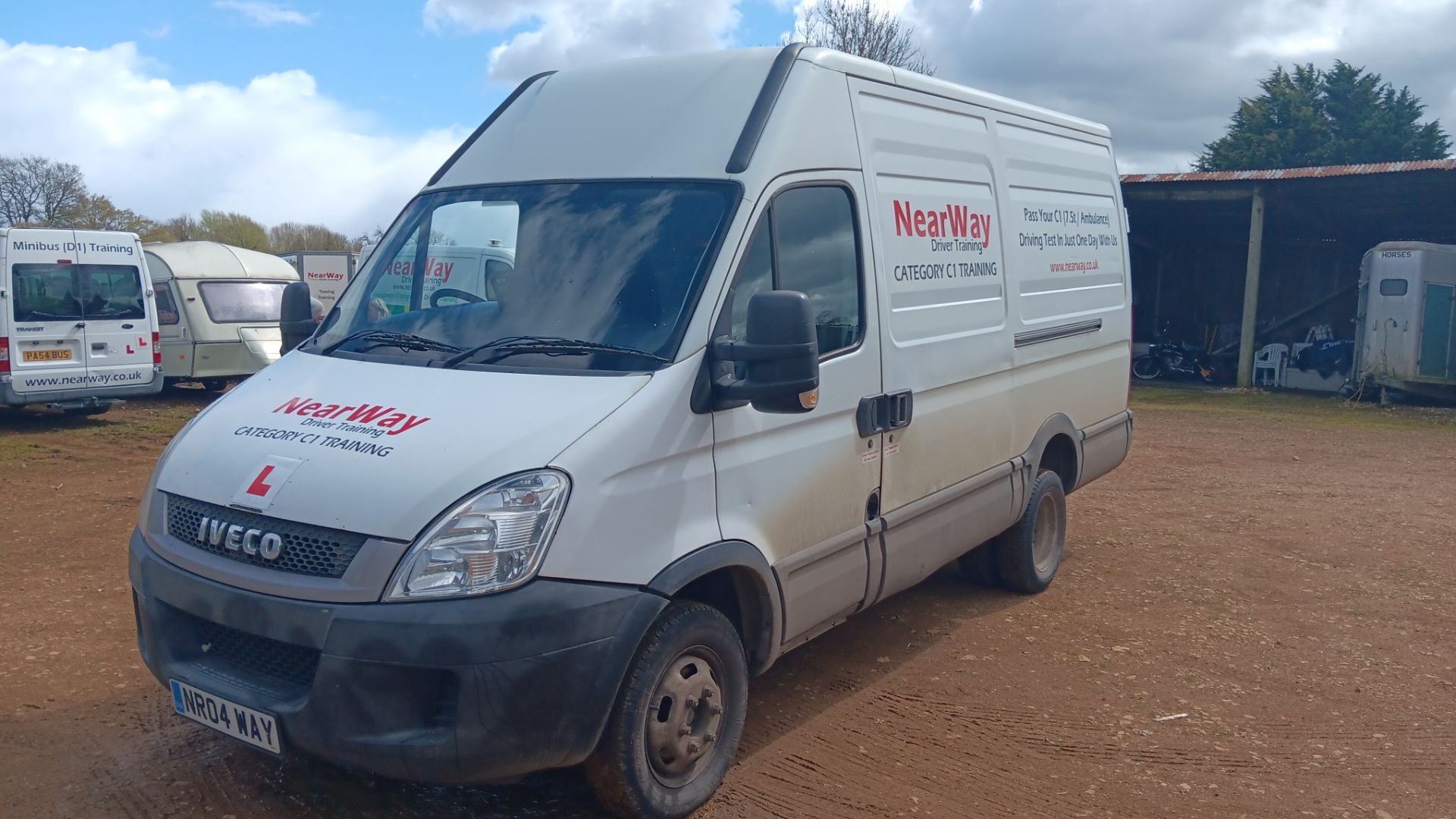 Iveco Daily 3.0 HPi 50C15V Euro 4 Van, registration NR04 WAY, odometer 169,864 miles, MOT to 28/02/ - Image 3 of 22