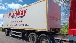 Gray & Adams Twin Axle 31,000kg Rear steer urban box trailer, Height 13’6” / 4.12m, length 10.4m,