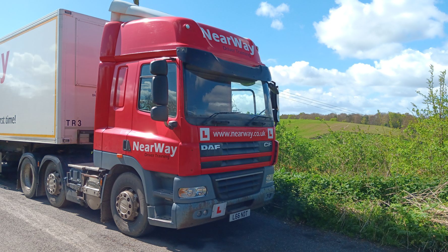 Assets of a HGV Driver Training School to include DAF Trucks, Tractor Unit, Trailers, 17-seat Minibus, Fuel Tank & General Office Equipment