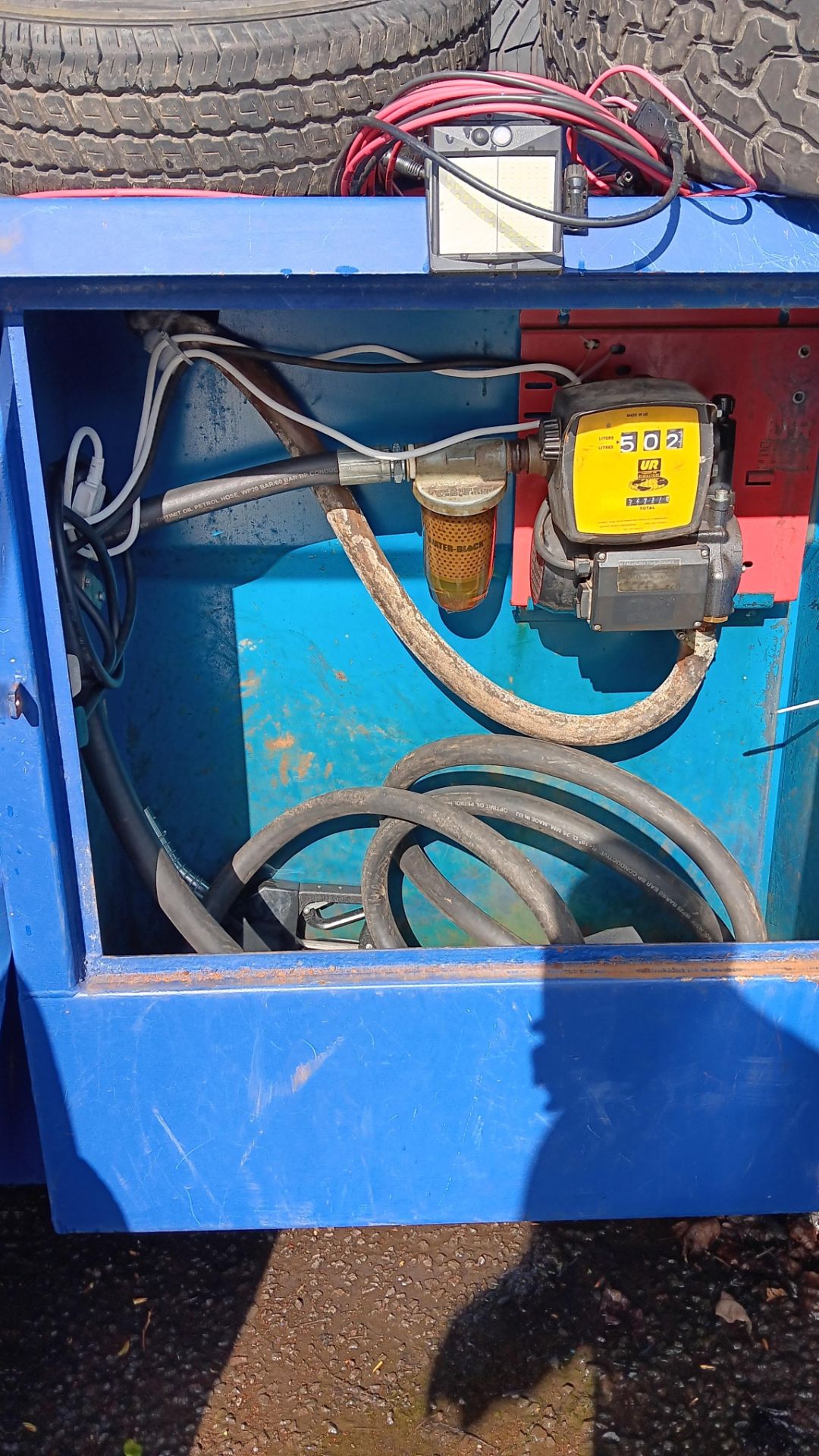 Fuel Flask UN1202 10,000 litre Steel bunded fuel dispensing tank – advised tank contains approx - Image 3 of 8