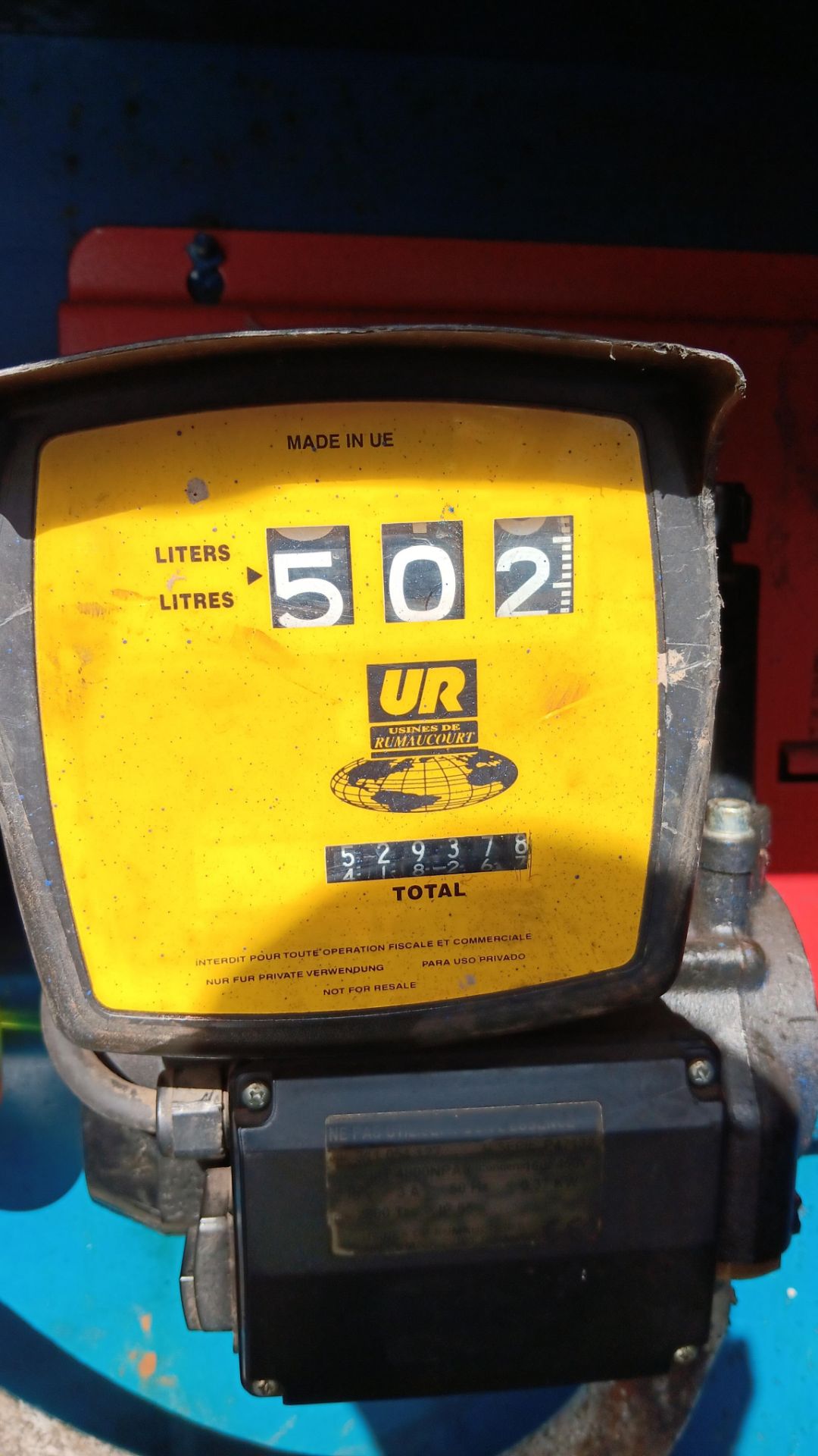 Fuel Flask UN1202 10,000 litre Steel bunded fuel dispensing tank – advised tank contains approx - Bild 5 aus 8