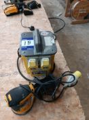 Dewalt 110v orbital sander with 110v transformer