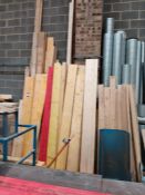 Quantity of various timber off cuts