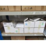 5 x Villeroy and Boch Electrically Controlled Drain Valves and 1 box of fittings