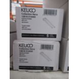 2 x Keuco Collection Reva Towel Holder Chrome Plated, P/N 12818-010000