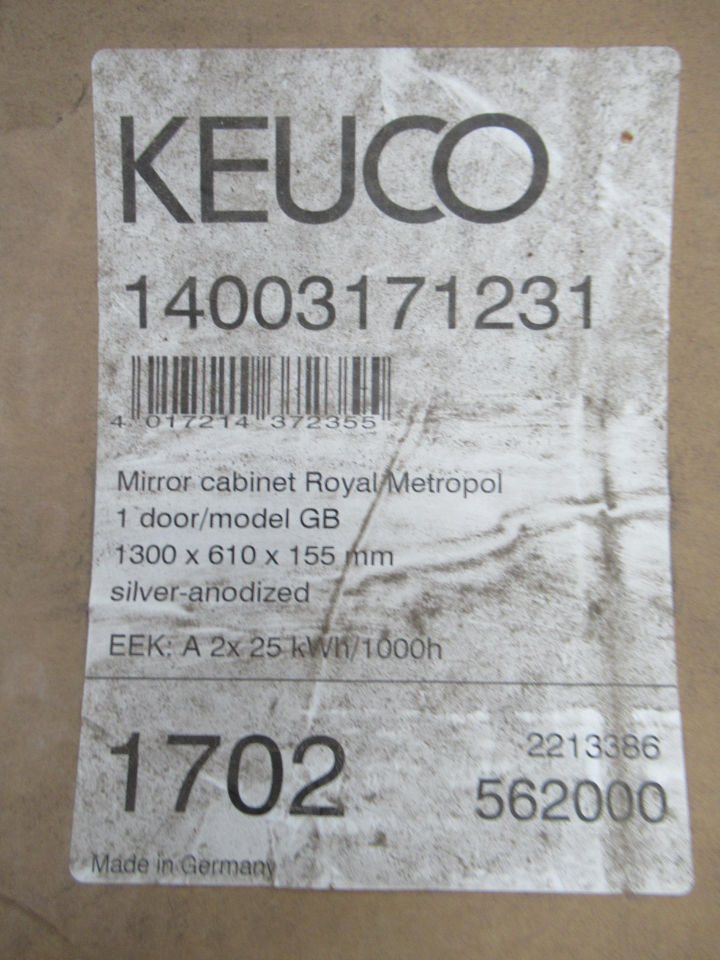 A Keuco Mirror Cabinet - Royal Metropol - Image 2 of 3