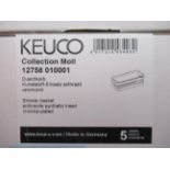 A Keuco Collection Moll Shower Basket Chrome Plated, P/N 12758 -010001