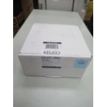 A Keuco Edition 400 Single Lever Basin Mixer 150-Tap, Chrome Plated, P/N 51502-019900