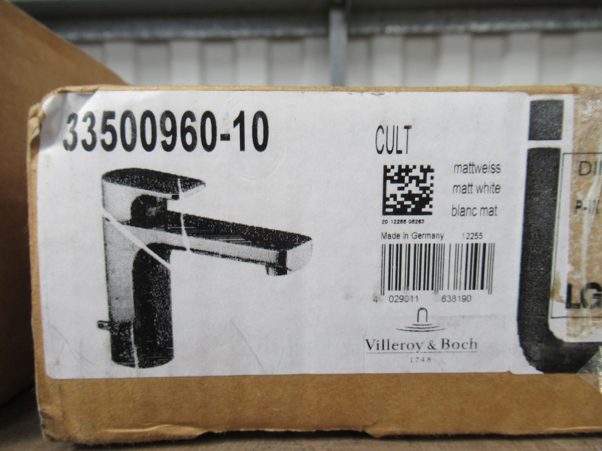 A Villeroy and Boch CULT Matt White Tap - Image 2 of 2