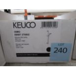 A Keuco IXMO Shower Set Square Black Matt, P/N 59587-370802