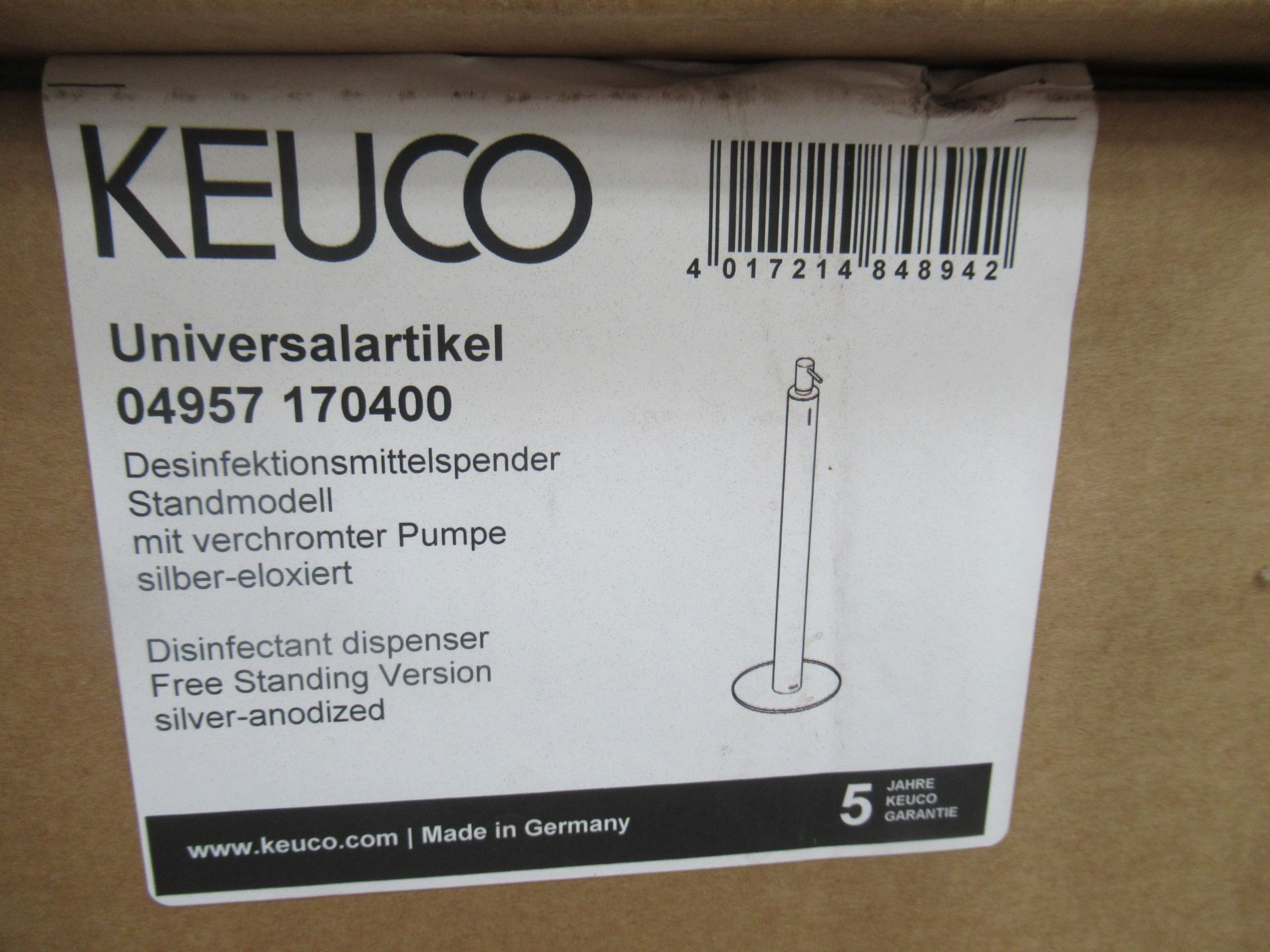 3 x Keuco Disinfectant Dispensers