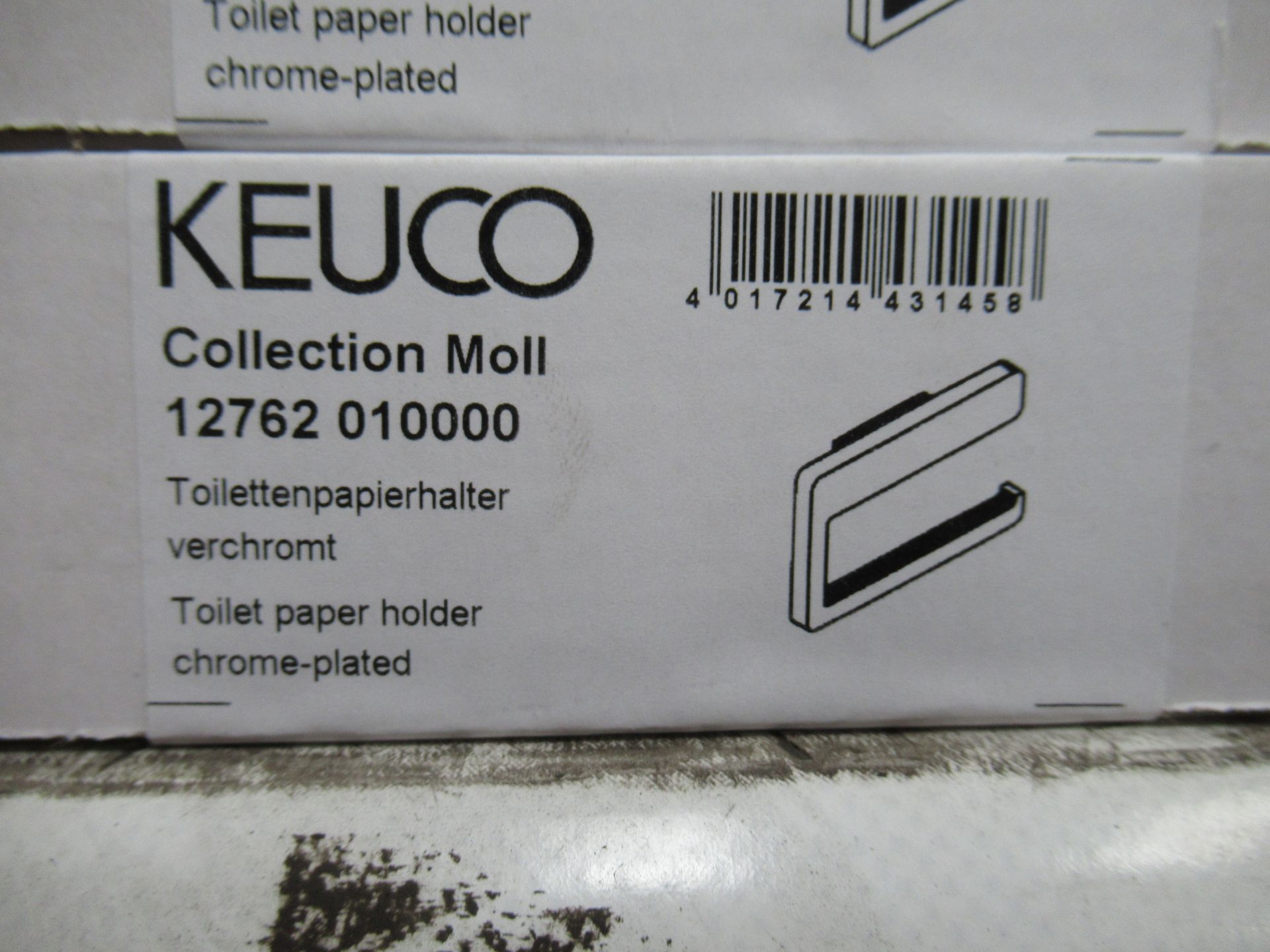 3 x Keuco Colelction Moll Toilet Paper Holders, Chrome Plated, P/N 12762-010000 - Image 2 of 2