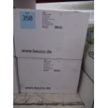 2 x Keuco IXMO Thermostatic Mixer Chrome Plated. P/N 59554-010022