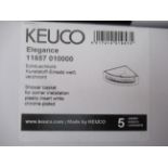 2 x Keuco Elegance Shower Basket, Chrome Plated, P/N 11657-010000