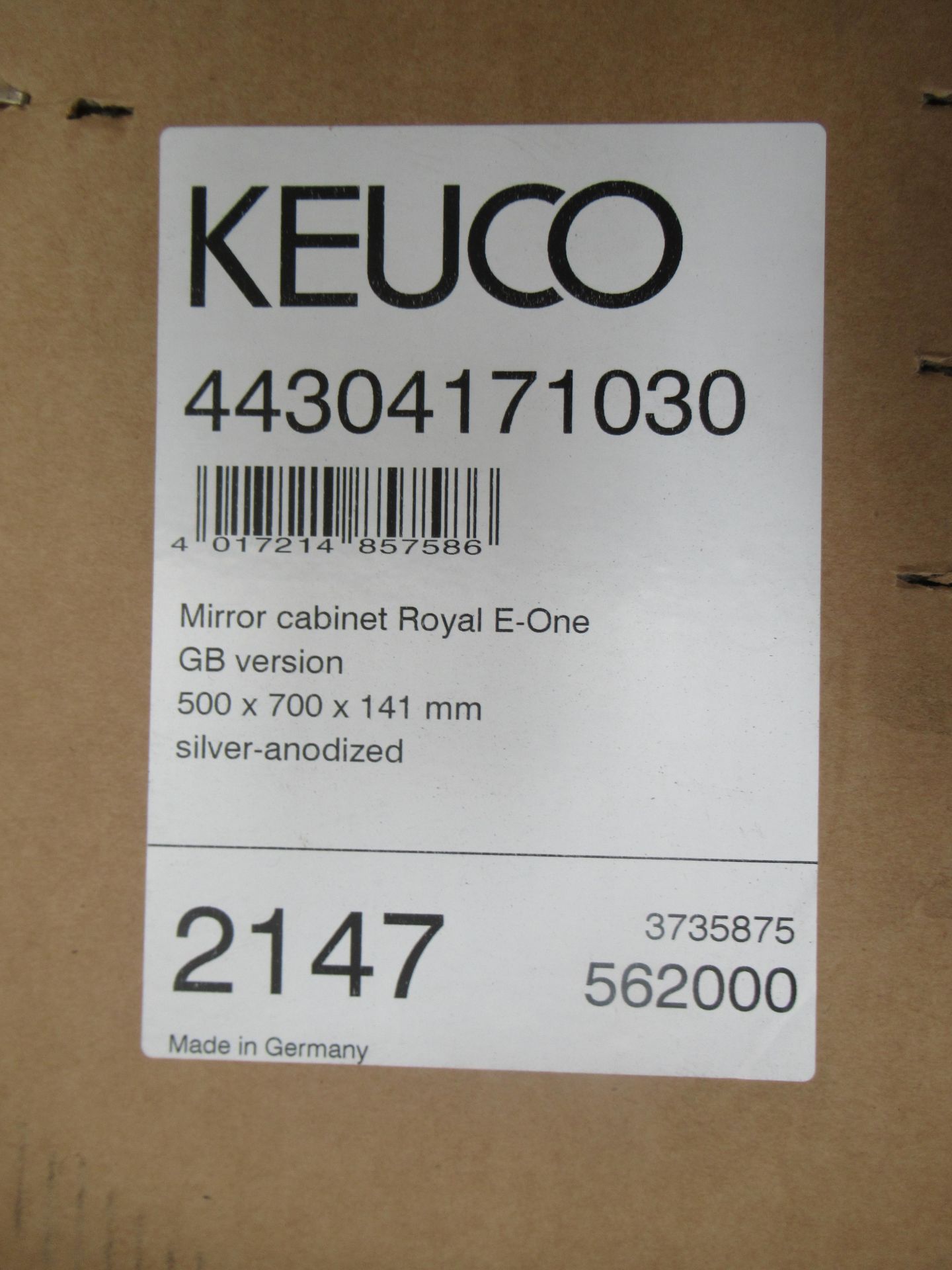 Keuco Royal E-One Mirror Cabinet - Bild 2 aus 4