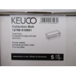 2 x Keuco Collection Moll Shower Basket Chrome Plated, P/N 12758 -010001