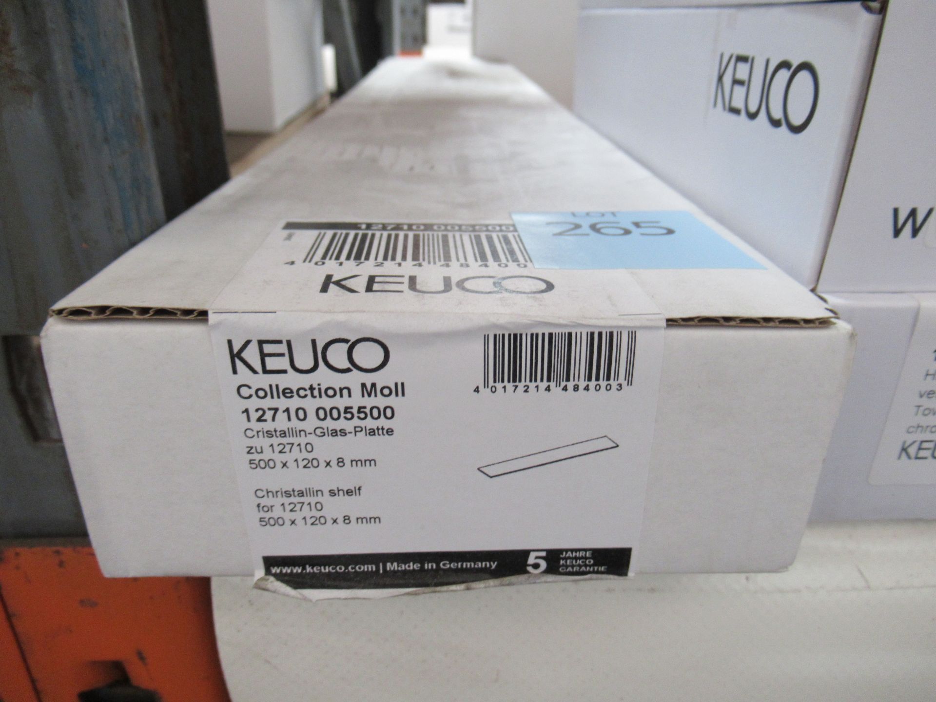 A Keuco Collection Moll Christallin Shelf, P/N 12710-005500