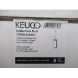 3 x Keuco Collection Moll Toilet Brush Set, Chrome Plated/Anthracite, P/N 12764-010101