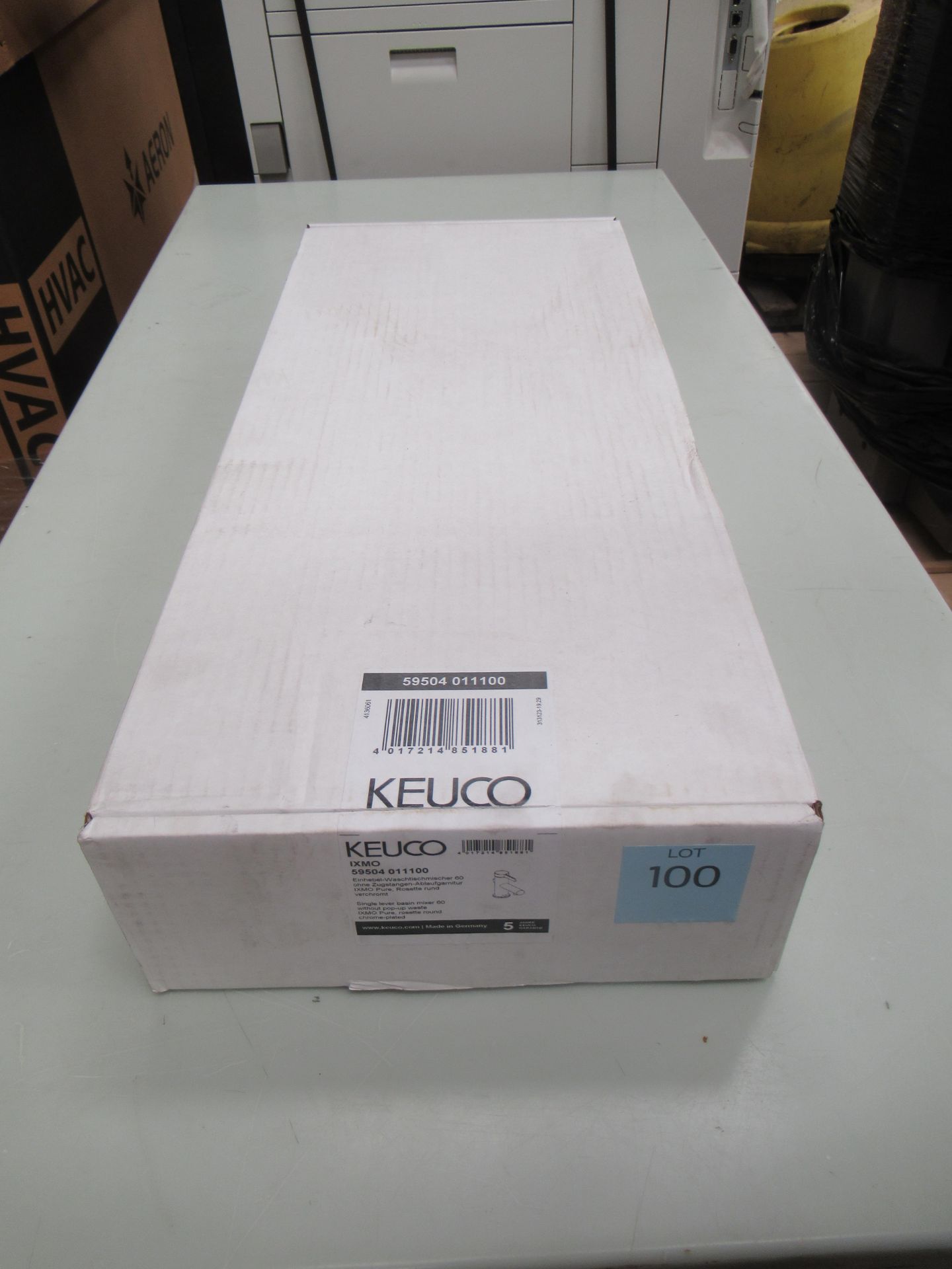 A Keuco IXMO Single Lever Basin Mixer 60 Tap, Chrome Plated, P/N 59504-011100 - Image 3 of 3