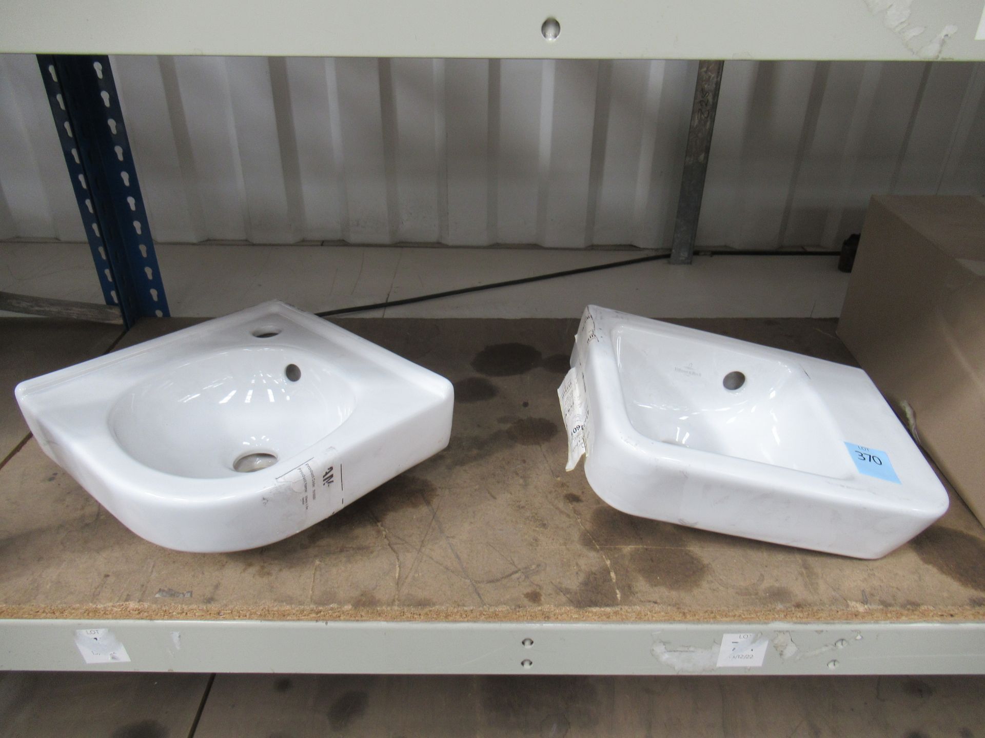 2 x Villeroy and Boch Small Sinks