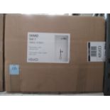 A Keuco IXMO Set 7 Thermostatic Mixer/Round Black Matt Shower Kit, P/N 59602-370001