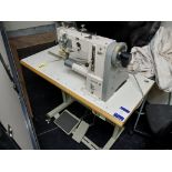 Falcon CW-269-1A walking foot cylinder arm industrial sewing machine – not in use but understood